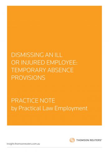 Employee Temporary Absence Provisions