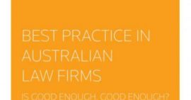 Best Practice in the Australian Legal Industry (Whitepaper)